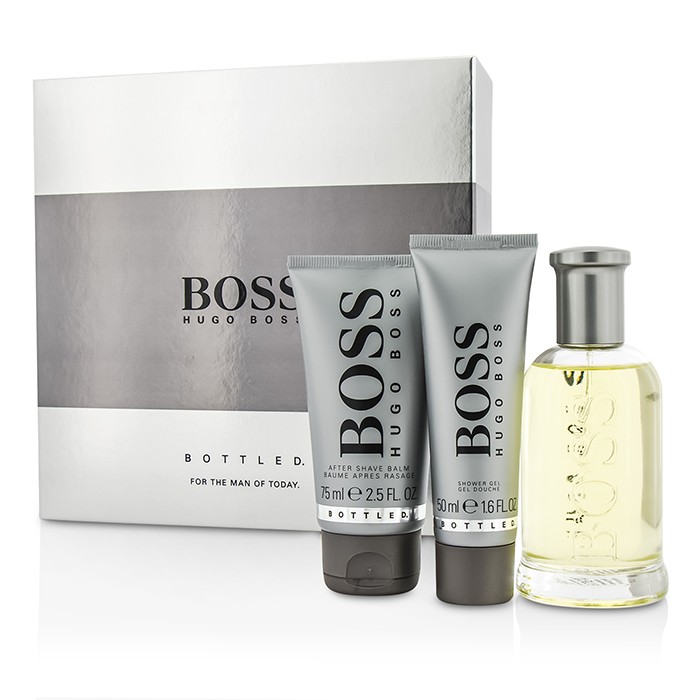 Hugo Boss Boss Bottled Coffret: Eau De Toilette Spray 100ml/3.3oz + After Shave Balm 75ml/2.5oz + Shower Gel 50ml/1.6oz 3pcsProduct Thumbnail