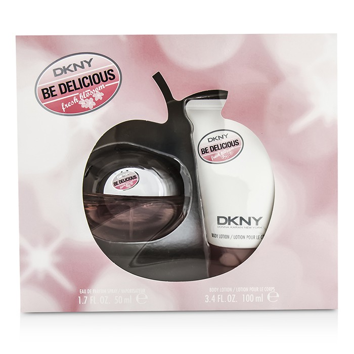 DKNY Be Delicious Fresh Blossom Set: Apă de Parfum Spray 50ml/1.7oz + Loţiune de Corp 100ml/3.4oz 2pcsProduct Thumbnail