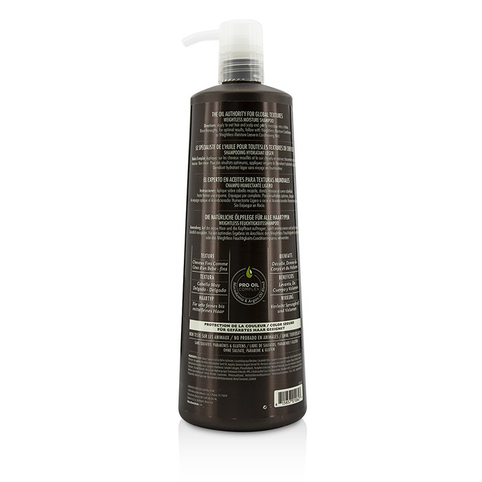 Macadamia Natural Oil Professional Weightless Moisture Shampoo 1000ml/33.8ozProduct Thumbnail