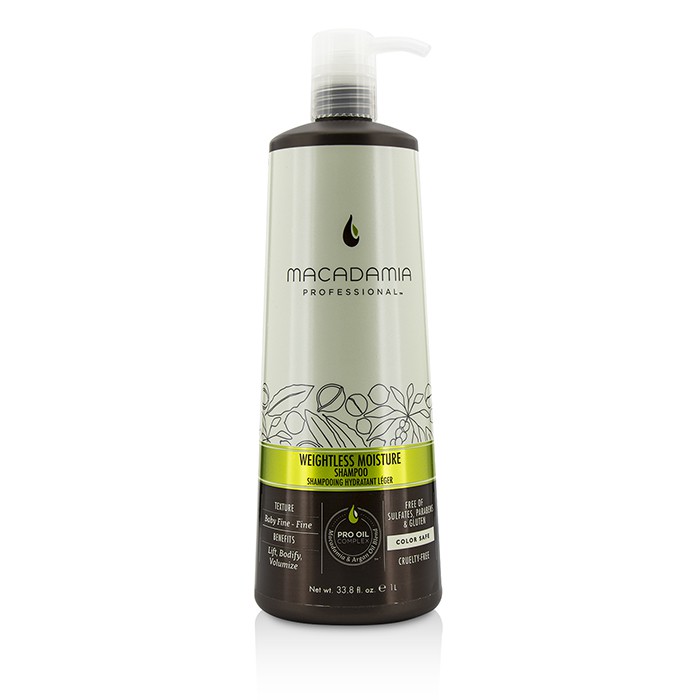 Macadamia Natural Oil Shampoo Hidratante Weightless Professional 1000ml/33.8ozProduct Thumbnail