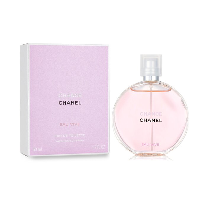 Chanel Chance Eau Vive Eau De Toilette Spray 50ml/1.7oz - Eau De Toilette, Free Worldwide Shipping