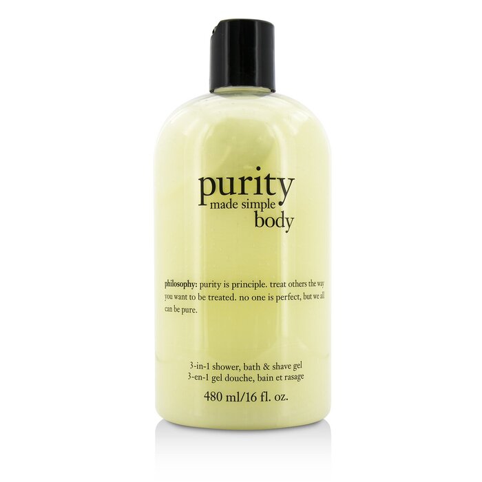 Philosophy Purity Made Simple For Body 3-in-1 Shower, Bath & Shave Gel 480ml/16ozProduct Thumbnail