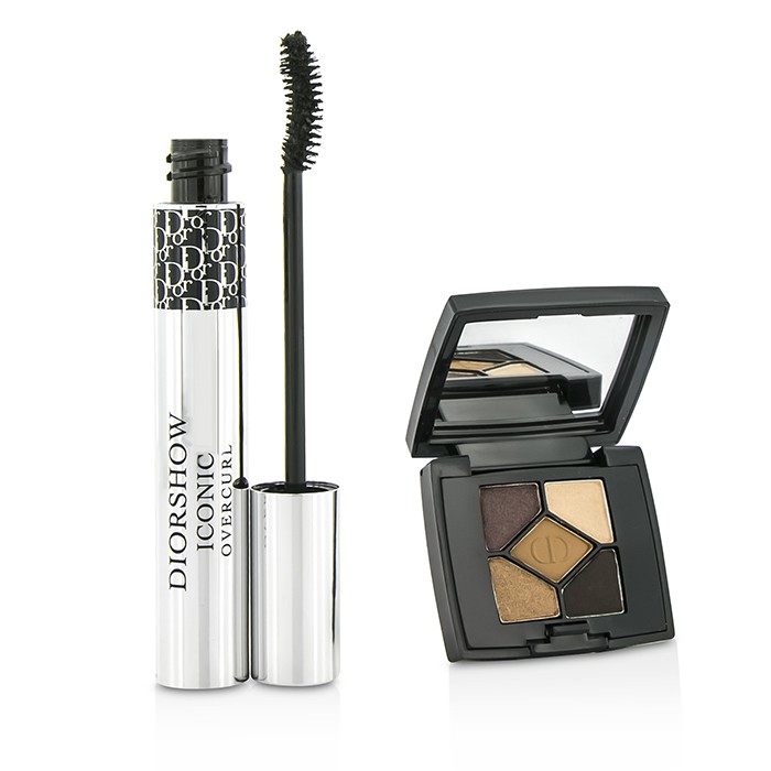 Christian Dior Diorshow Couture Eye Makeup Set: Diorshow Iconic Overcurl Mascara + Mini 5 Couleurs Eyeshadow Palette 2pcsProduct Thumbnail