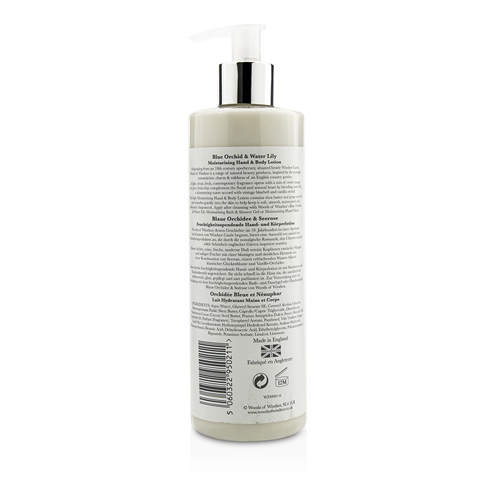 Woods Of Windsor Blue Orchid & Water Lily Moisturising Hand & Body Lotion 350ml/11.8ozProduct Thumbnail
