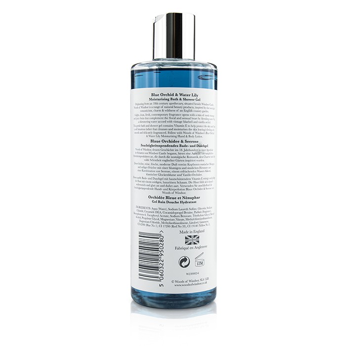 Woods Of Windsor Blue Orchid & Water Lily Moisturising Bath & Shower Gel 350ml/11.8ozProduct Thumbnail