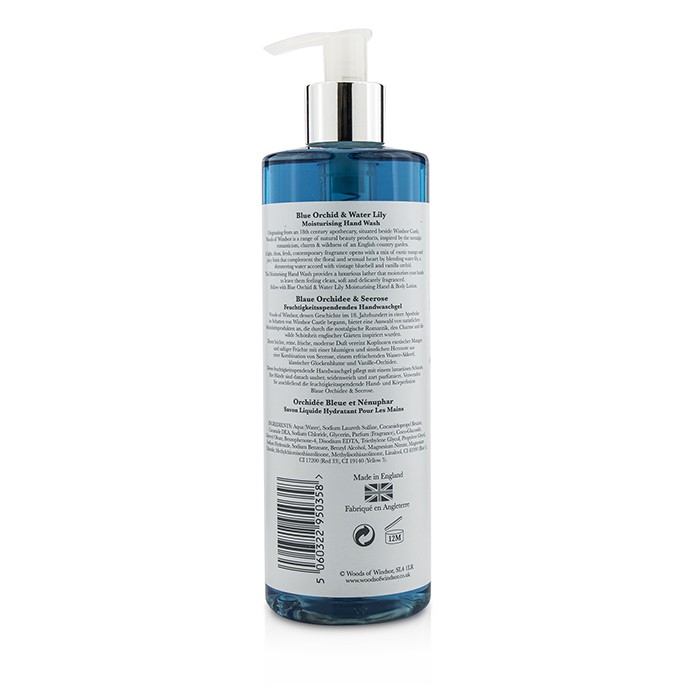 Woods Of Windsor منظف اليدين المرطب Blue Orchid & Water Lily 350ml/11.8ozProduct Thumbnail