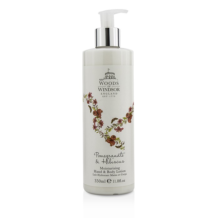 Woods Of Windsor Pomegranate & Hibiscus Moisturising Hand & Body Lotion 350ml/11.8ozProduct Thumbnail