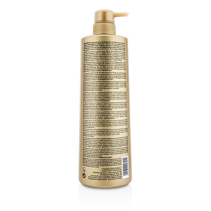 Goldwell Kerasilk Ultra Rich Keratin Care Shampoo - Smoothing Transformation (For Extremely Unmanageable and Damaged Hair) 1000ml/33.8ozProduct Thumbnail