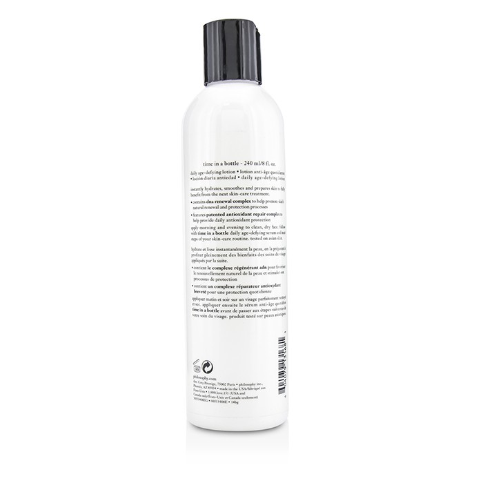 Philosophy Time In A Bottle Daily Age-Defying Lotion 240ml/8ozProduct Thumbnail