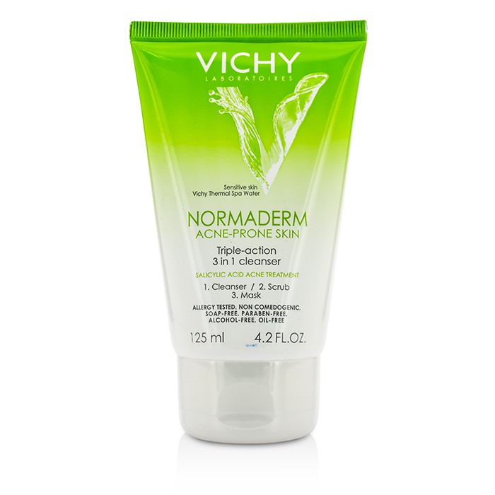 Vichy Normaderm Triple-Action 3 In 1 Cleanser 125ml/4.2ozProduct Thumbnail