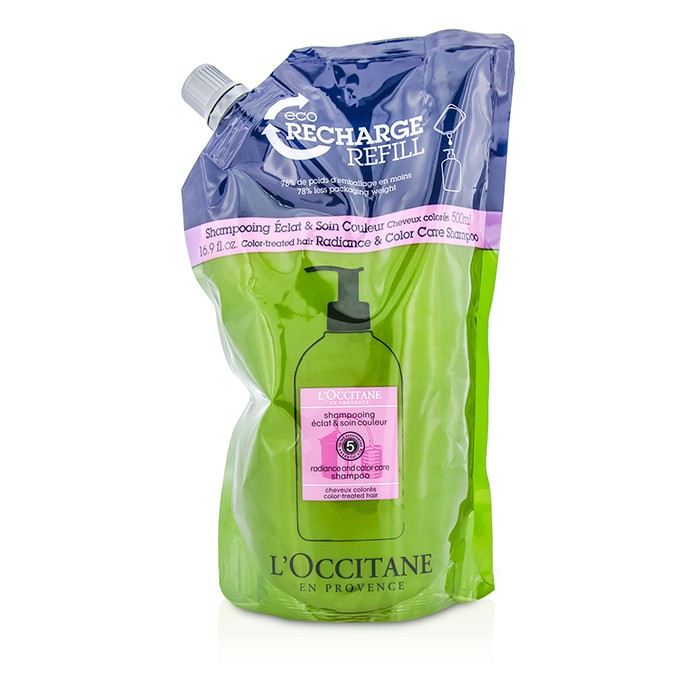 L'Occitane Aromachologie Radiance and Color Care Shampoo Eco-Refill (For Color-Treated Hair) 500ml/16.9ozProduct Thumbnail