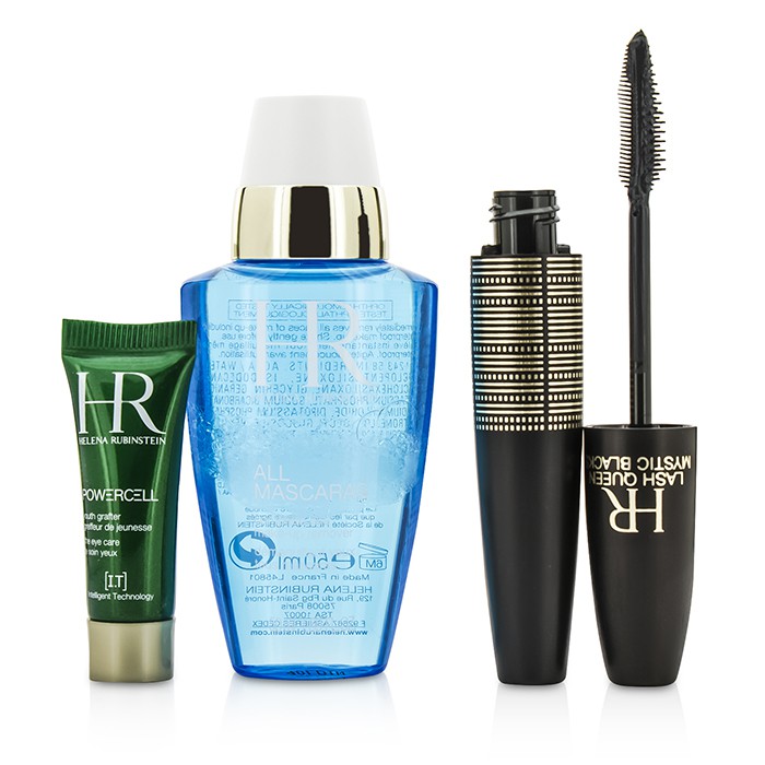 ヘレナ ルビンスタイン Helena Rubinstein Lash Queen Mystic Blacks Mascara Set: Mascara 7ml/0.24oz + MakeUp Remover 50ml/1.69oz + Powercell 3ml/0.15oz 3pcsProduct Thumbnail