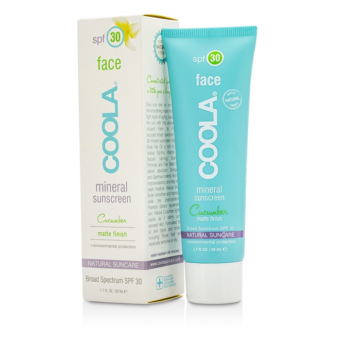 Coola Mineral Face Matte Finish SPF 30 - Cucumber 50ml/1.7ozProduct Thumbnail