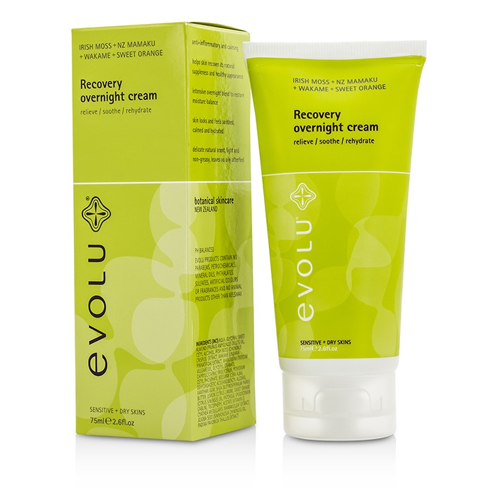 艾芙洛 Evolu Recovery Overnight Cream (Sensitive & Dry Skin) 75ml/2.6ozProduct Thumbnail