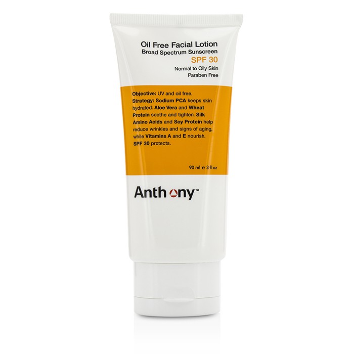 Anthony Logistics For Men Oil Free Facial Lotion SPF 30 (Normal to Oily Skin) 90ml/3ozProduct Thumbnail