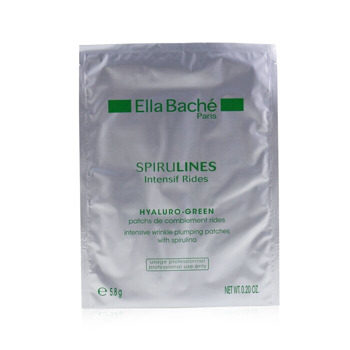 Ella Bache Okłady przeciwzmarszczkowe Spirulines Intensif Rides Hyaluro-Green Intensive Wrinkle Plumping Patches (produkt do użytku profesjonalnego) 5x5.8g/0.2ozProduct Thumbnail
