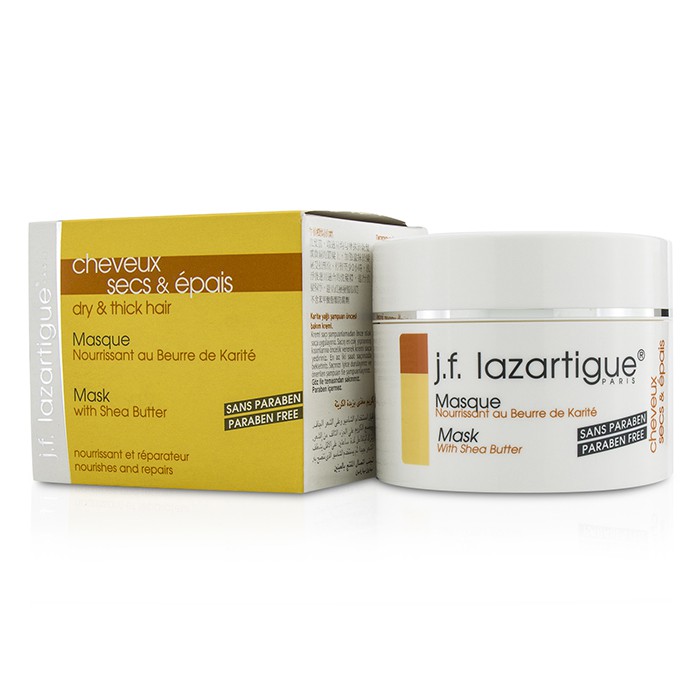 J. F. Lazartigue 娜莎迪 Mask with Shea Butter - Paraben Free (For Dry & Thick Hair) 250ml/8.4ozProduct Thumbnail