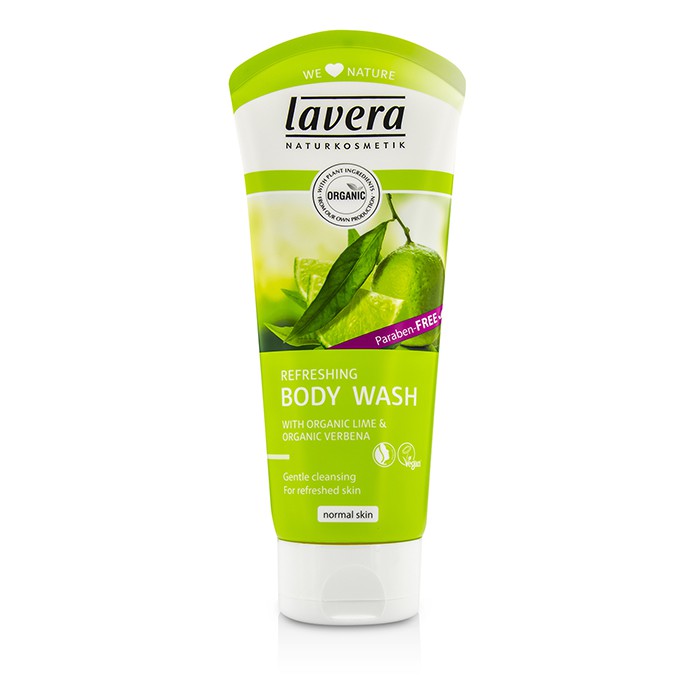 Lavera غسول الجسم المنعش Organic Lime & Verbena 200ml/6.6ozProduct Thumbnail