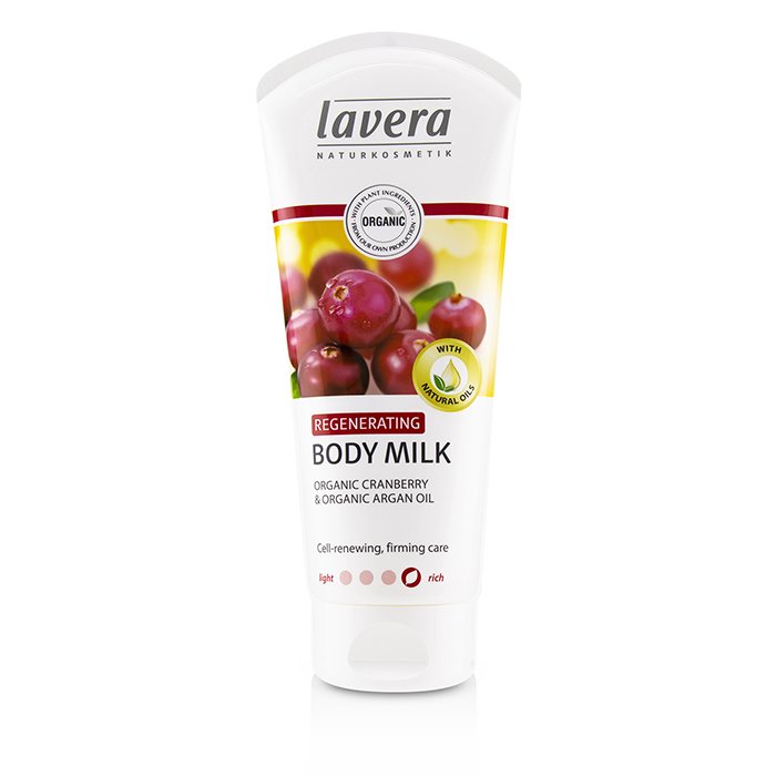 Lavera Organic Cranberry & Argan Oil Regenerating Body Milk - Perawatan Badan 200ml/6.6ozProduct Thumbnail