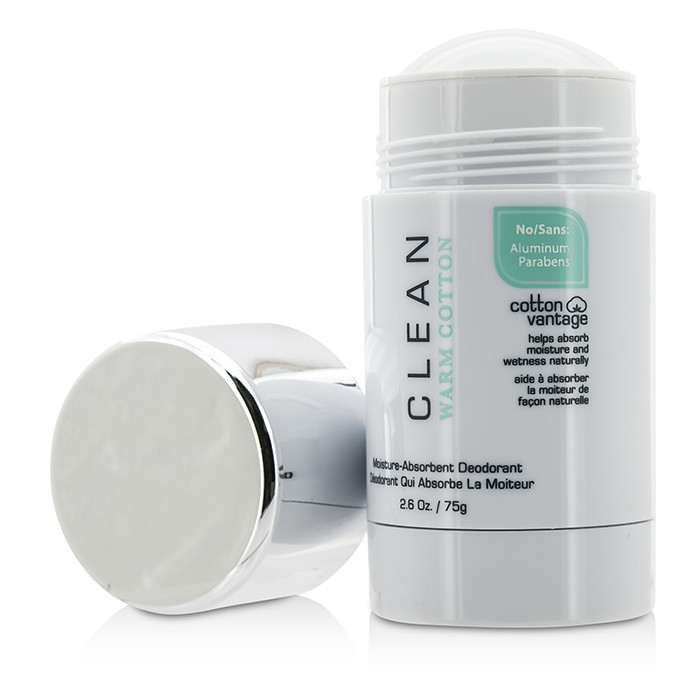Clean Clean Warm Cotton Moisture Absorbent Deodorant Stick 75g/2.6ozProduct Thumbnail