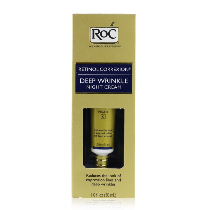 洛克  ROC Retinol Correxion Deep Wrinkle Night Cream (Unboxed) 30ml/1ozProduct Thumbnail