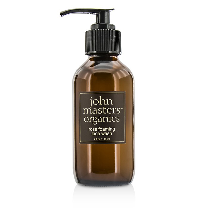 John Masters Organics Rose Foaming Face Wash (For Normal/ Dry Skin) (Box Slightly Damaged) 118ml/4ozProduct Thumbnail