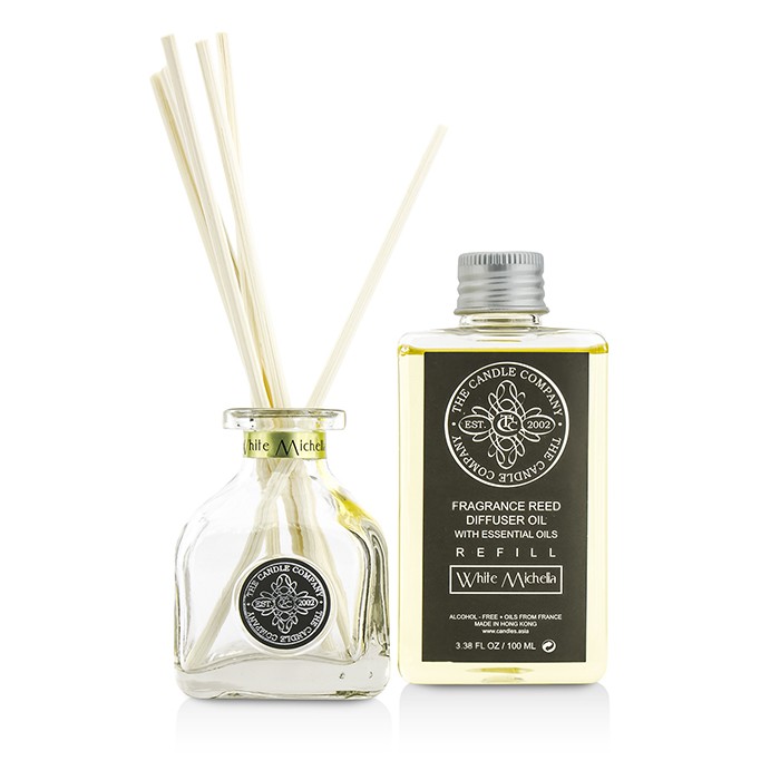 The Candle Company Reed Diffuser with Essential Oils - White Michelia 100ml/3.38ozProduct Thumbnail