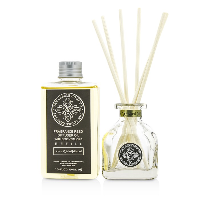 The Candle Company شمع معطر Tin Can Highly - Stone Washed Driftwood 100ml/3.38ozProduct Thumbnail