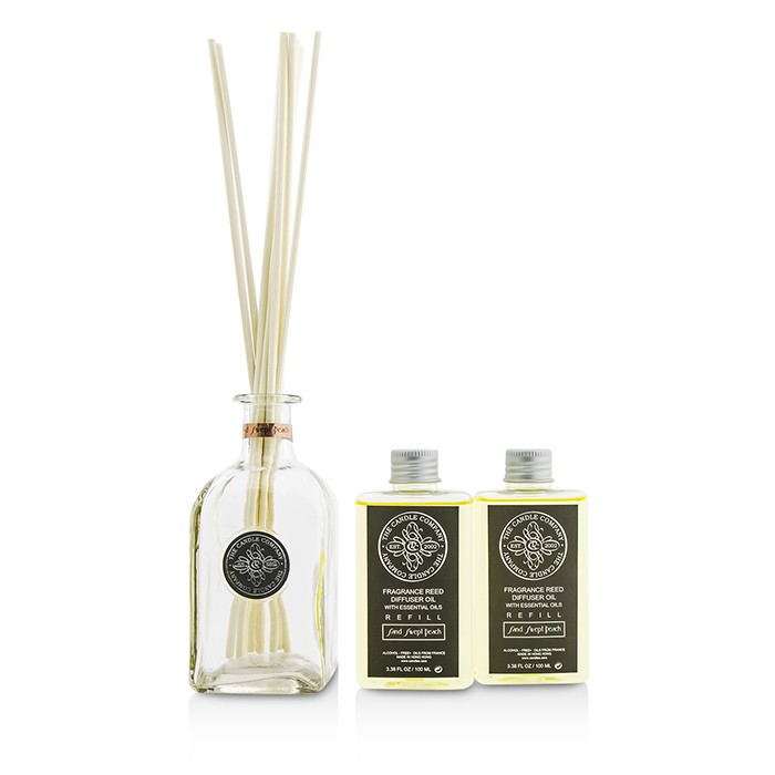 The Candle Company Reed Diffuser with Essential Oils - Sand Swept Peach 200ml/6.76ozProduct Thumbnail