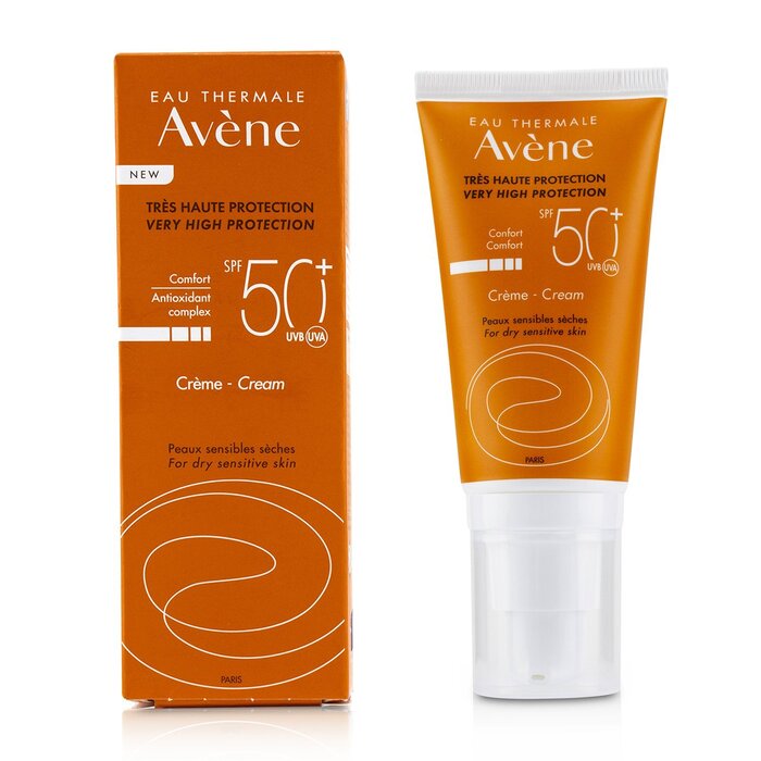 Avene Very High Protection Cream SPF 50+ (for tørr, sensitiv hud) 50ml/ 1.7ozProduct Thumbnail