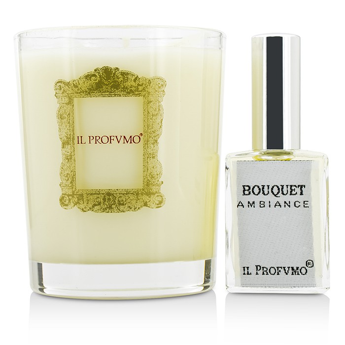 Il Profvmo Lumânare Parfumată - Bouquet (Cu Spray Parfumat de Cameră 15ml/0.5oz) 200g/0.7ozProduct Thumbnail