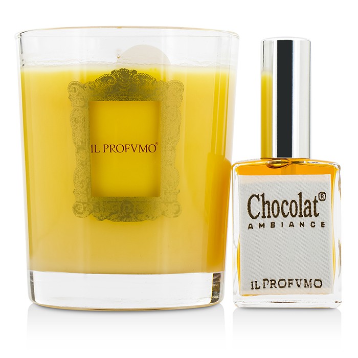 Il Profvmo Lumânare Parfumată - Chocolat (Cu Spray Parfumat de Cameră 15ml/0.5oz) 200g/0.7ozProduct Thumbnail