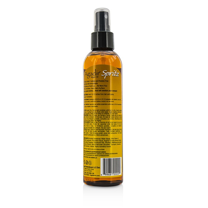 Agadir Argan Oil Mocny spray do stylizacji włosów Spritz Styling Finishing Spray - Extra Firm Hold 236.6ml/8ozProduct Thumbnail