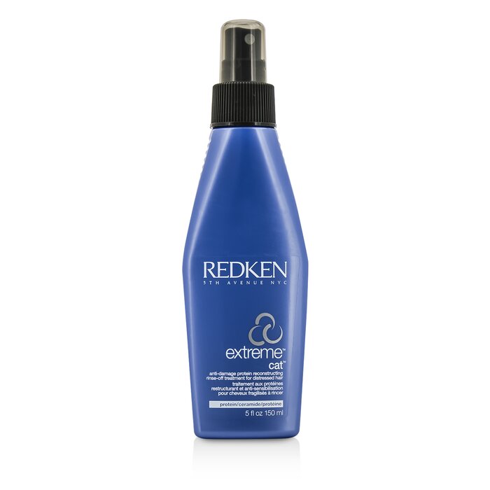 Redken CAT 蛋白質重建菁露 (適合受損髮質) Extreme Cat Anti-Damage Protein Reconstructing Rinse-Off Treatment 150ml/5ozProduct Thumbnail