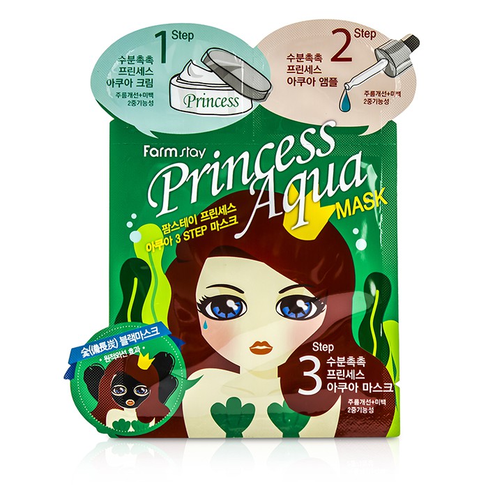 Farm Stay Princess 3-Steps Mask - Aqua 10pcsProduct Thumbnail