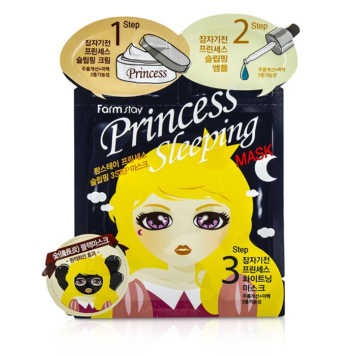 Farm Stay Princess 3-Steps Mask - Sleeping 10pcsProduct Thumbnail