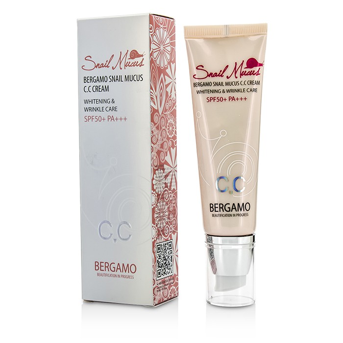 Bergamo Snail Mucus C.C Cream SPF50+ PA+++ 50ml/1.7ozProduct Thumbnail
