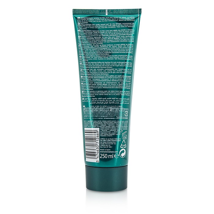 Kerastase Resistance Bain Therapiste Balm-In -Shampoo Fiber Quality Renewal Care (Untuk Rambut Yang Sangat Rusak Dan Banyak Diproses zat Kimia) 250ml/8.5ozProduct Thumbnail