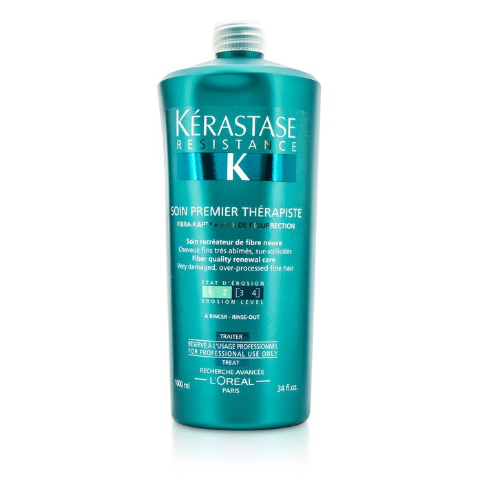 Kerastase Resistance Soin Premier Therapiste Fiber Quality Renewal Care (For Very Damaged, Over-Porcessed Fine Hair) 1000ml/34ozProduct Thumbnail