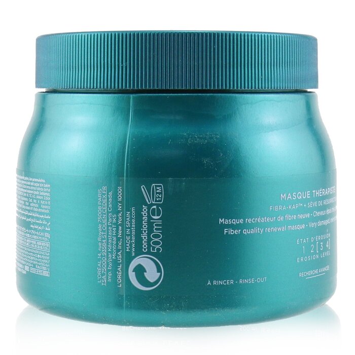 Kerastase Maska do włosów Resistance Masque Therapiste Fiber Quality Renewal Masque (For Very Damaged, Over-Processed Thick Hair) 500ml/16.9ozProduct Thumbnail