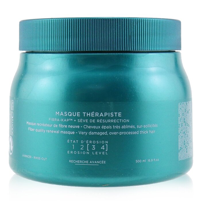 Kerastase Maska do włosów Resistance Masque Therapiste Fiber Quality Renewal Masque (For Very Damaged, Over-Processed Thick Hair) 500ml/16.9ozProduct Thumbnail