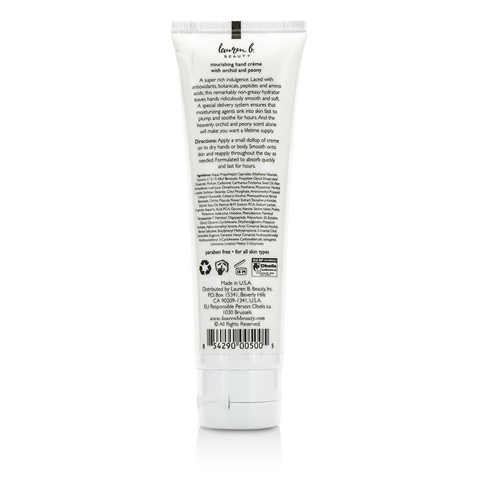 Lauren B. Beauty Nourishing Hand Cream with Orchid & Peony 60ml/2ozProduct Thumbnail