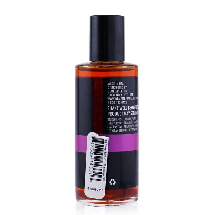 Demeter Raspberry Jam Massage & Body Oil 60ml/2ozProduct Thumbnail