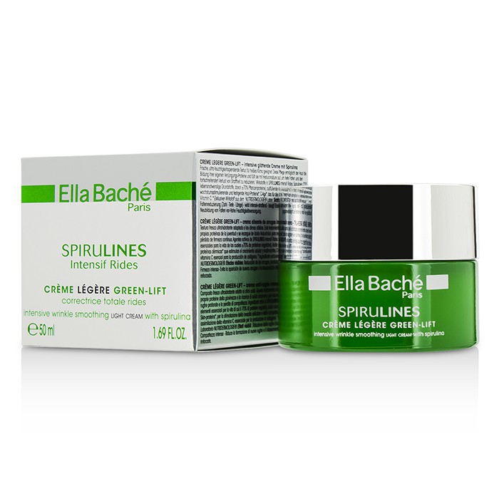 Ella Bache Spirulines Intensif Rides Creme Legere Green-Lift Intensive Wrinkle Smoothing Light Cream - Voide 50ml/1.69ozProduct Thumbnail