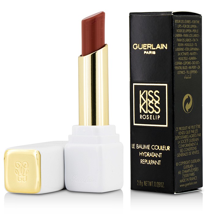 Guerlain KissKiss Roselip Увлажняющий и Объемный Тональный Бальзам для Губ 2.8g/0.09ozProduct Thumbnail