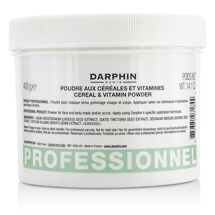 달팡 Darphin Cereal & Vitamin Powder (Salon Product) 400g/14.1ozProduct Thumbnail
