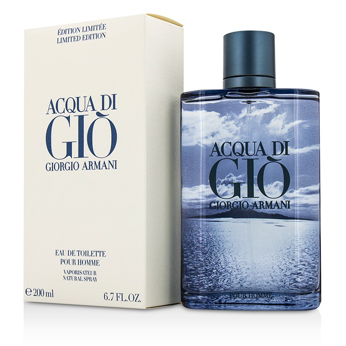 Giorgio Armani Acqua Di Gio Туалетная Вода Спрей (Ограниченный Выпуск Blue) 200ml/6.7ozProduct Thumbnail