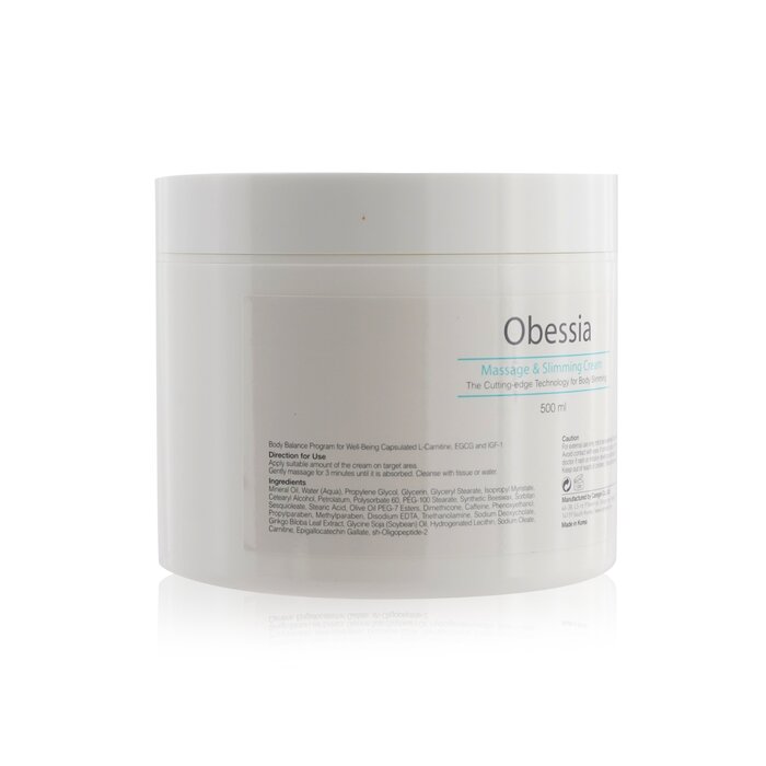 Dermaheal Obessia Κρέμα Μασάζ και Αδυνατίσματος 500ml/16.7ozProduct Thumbnail