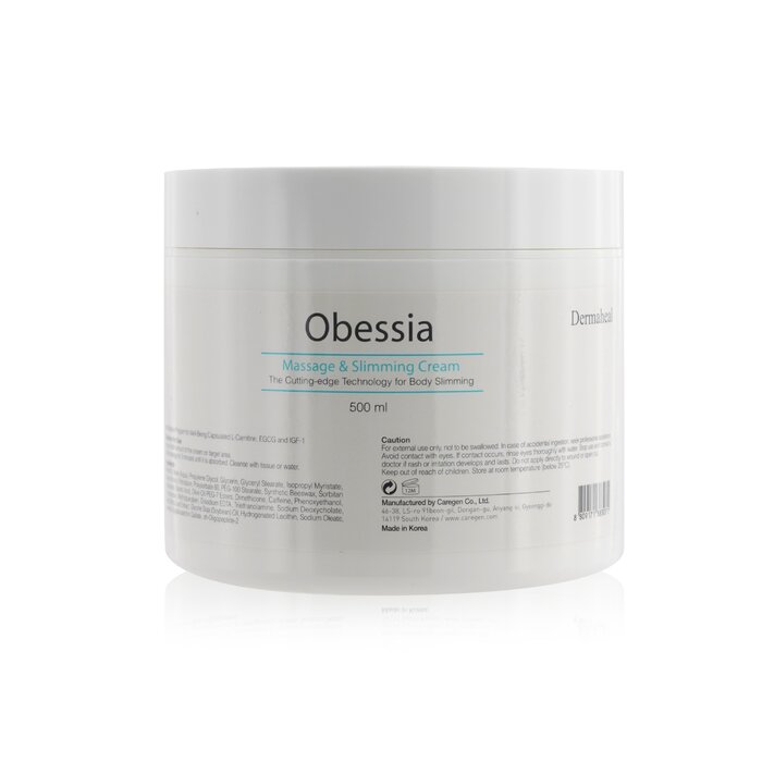Dermaheal Obessia Κρέμα Μασάζ και Αδυνατίσματος 500ml/16.7ozProduct Thumbnail