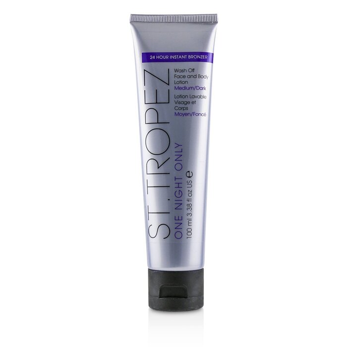 St. Tropez One Night Only Wash Off Face & Body Lotion - Medium/Dark 100ml/3.38ozProduct Thumbnail